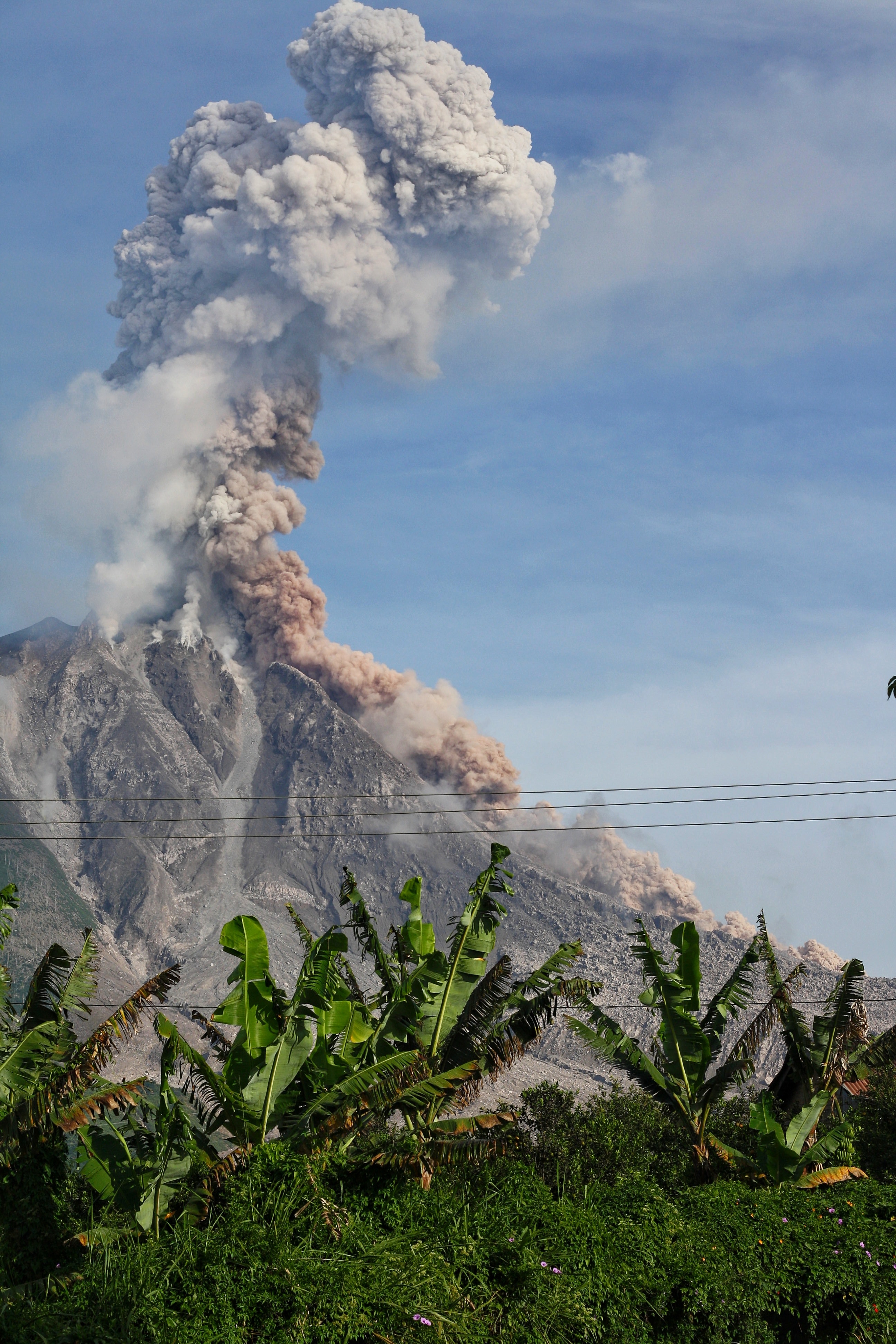 Volcano Erupting